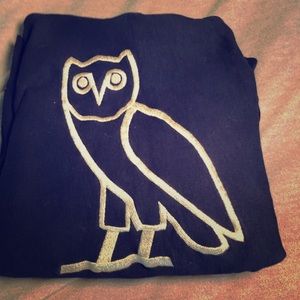 Authentic OVO Gold Owl Hoodie Worn Twice